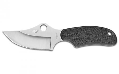 Spyderco ARK, 2.56 Fixed Blade Knife, Lightweight, H1, Black FB35PBK