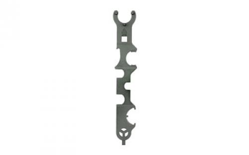 Leapers, Inc. - UTG Armorer's Multi-Function Combo Wrench, Fits AR15/AR308, Black Finish TL-ARWR01