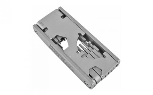 Wheeler AR Compact Armorer's Tool, Multi Tool, Silver, Pouch included 1078948