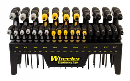 Wheeler P-Handle, Tool, 30pc Driver Set, SAE/Metric/Torx, Black/Yellow/Grey Finishes 1081957
