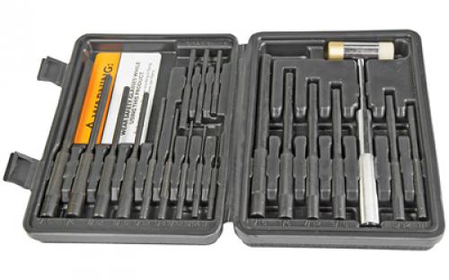 Wheeler Master Roll Pin Punch Set, Black 110128