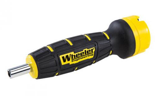 Wheeler Digital FAT Wrench, 2023 Variant, Black and Gold, Includes Case and 10 Bits 4001001