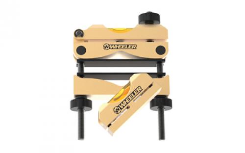 Wheeler Ultra Scope Mounting Kit, Includes Fat Wrench, Leveling System, 10 Bit Set, Laser Bore Sight, Thread Locker, Lens Pen and Hard Case 4001009
