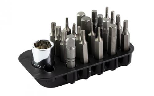 Wheeler 21 Piece Add-on Screwdriver Bit Set, Silver 954671