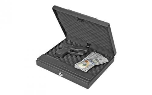Bulldog Cases Safe, 11.5"x9.75"x2.5", Black, LED Digital Vault, Magnum Top Load, Security Cable Included BD4055L