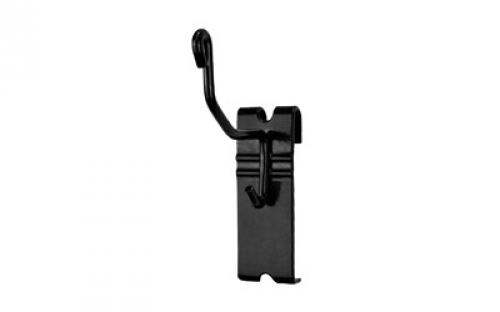 Gun Storage Solutions Firearm Hangers, Gridwall Gun Cradles, Vinyl Coated, Black GRIDGCRDL10