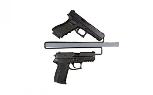 Gun Storage Solutions Over Under Handgun Hangers - 2 pack (4 gun storage) OUHH2