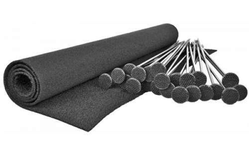 Gun Storage Solutions Rifle Rod 20 pack starter kit includes 20 rods and fabric size 15 x 30 RR20SK