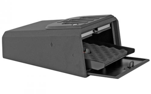 GunVault MiniVault Instant Access Safe, Matte Black, Backlit NoEyes Keypad, Battery Not Included GV1050-19