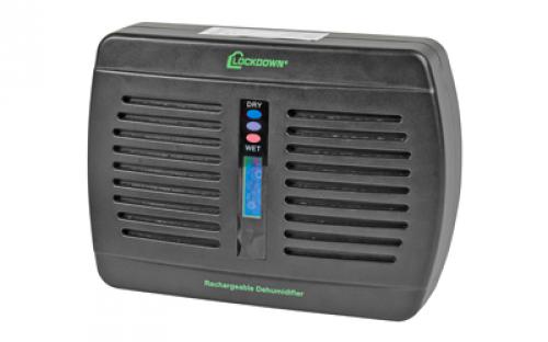 Lockdown Rechargeable Dehumidifier, Black 1092878