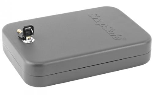 SnapSafe Lock Box, X-Large, 10" x 7" x 2", Key Lock, 16 Gauge Steel, Cable Included, Black Finish 75210