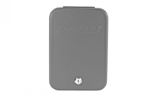 SnapSafe Lock Box, X-Large, 10" x 7" x 2", Key Lock, 16 Gauge Steel, Cable Included, Black Finish 75210