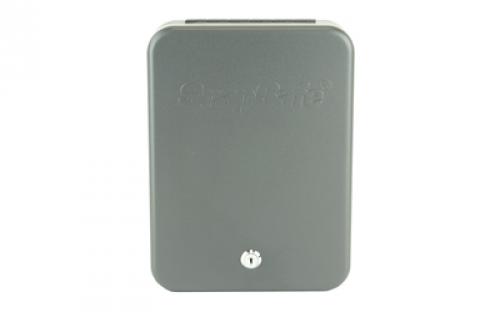 SnapSafe Lock Box, XX-Large, 11.5 x 8.5 x 2.5, Key Lock, 16 Gauge Steel, Cable Included, Black Finish 75220