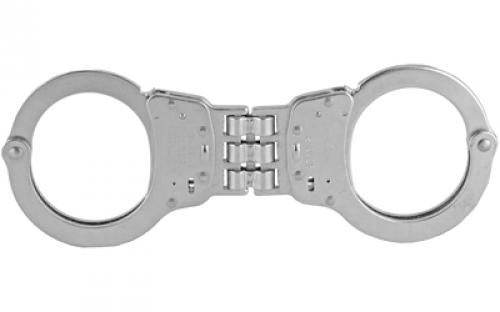 Smith & Wesson M300 Handcuff, Nickel, Hinged 350096