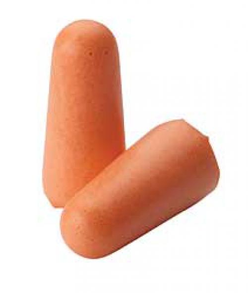 Champion Traps & Targets Molded Foam Plugs, Earplugs, Orange, Disposable, 6 Pair 40958