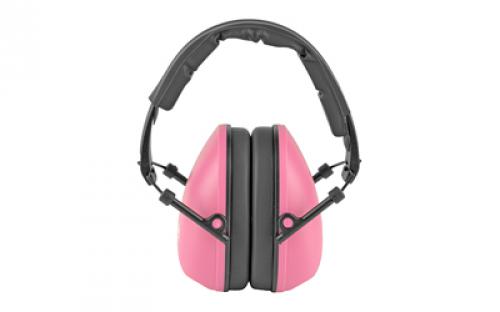 Champion Traps & Targets Slim Passive Earmuffs, Pink 40972