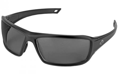 Walker's IKON, Forge Full Frame Shooting Glasses, Black Frame, Smoke Lens GWP-IKNFF2-SMK