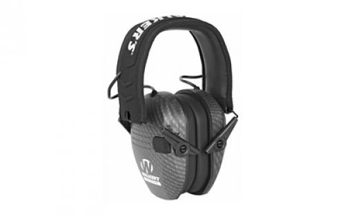 Walker's Razor, Electronic Earmuff, Carbon Fiber, 1 Pair GWP-RSEM-CARB