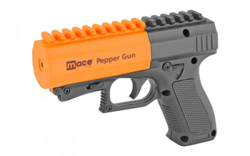 Mace Security International Pepper Gun, Pepper Spray, 13oz, Black, Aerosol Can 80586