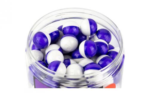 PepperBall Inert, Powder Ball Projectile, Purple and White, 90 Count, Fits TCP Launcher 100-84-1106