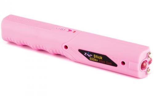 PS Products ZAP Stick, Stun Gun with Light, Pink, 800,000 Volts, 2x CR2 Batteries ZAPSTK800FP