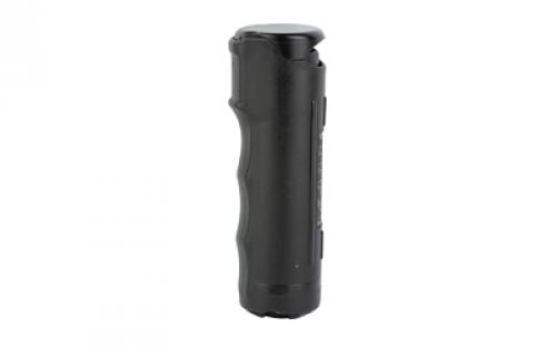 Sabre Pepper Gel with Quick Release Whistle Keychain, .54 Ounces, Black, Matte Finish F15-BUSG-W2