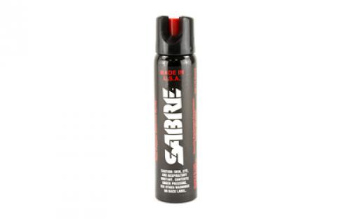Sabre Pepper Spray, Lock Top, 4.3oz, Red Pepper, CS Tear Gas & UV Dye M-120L