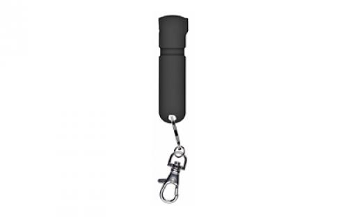 Sabre Mighty Discreet Pepper Spray, Cone in Small Clamshell, Black MD-BK-02