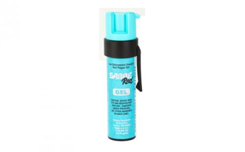 Sabre Pepper Gel, Pocket Model with Clip, 12 Grams, Turquoise, Matte Finish P-22-GEL-TQ
