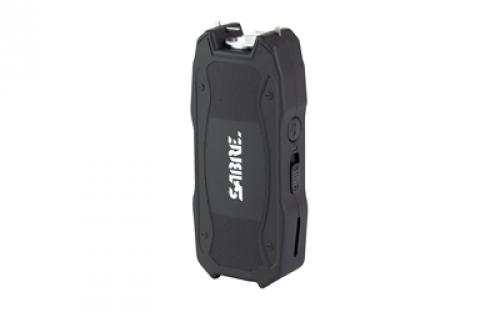 Sabre Stun Gun, 1.5 uC Stun Gun w/ Battery Indicator, Black S-1021