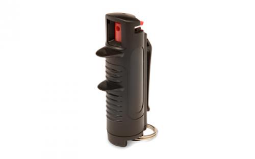 Tornado Personal Defense Tornado Pepper Spray, Armor Case, 11g, Belt Clip, Black RPC093