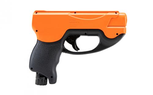 Umarex HDP50 Compact, CO2 Pepper Ball Pistol, 50 Caliber, 345 Feet Per Second, Black/Orange, 4Rd 2292304