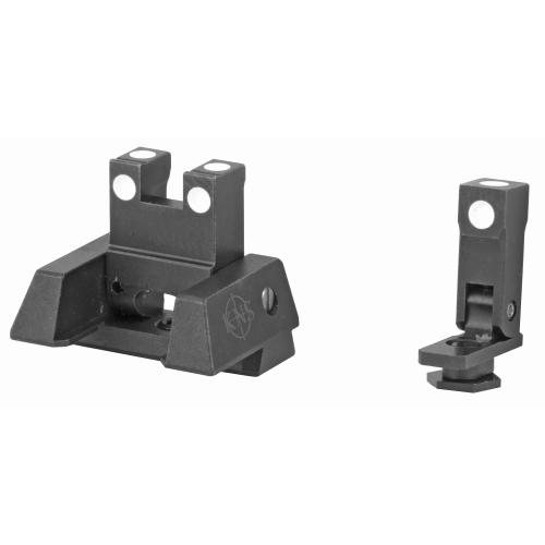 KNS Precision, Inc. SWITCHSIGHT, Folding Pistol Sights for Glock, Black Finish SWITCHSIGHTGLOCK