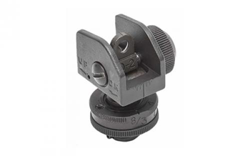 Luth-AR A2 Rear Sight Kit, Fits A2 Upper Receivers For AR-15 Firarms, Black UR-21K