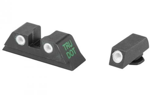 Meprolight Tru-Dot, Sight, Fits Glock 17, 19, 22, 23, Green/Green 0102243101