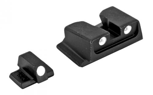 Meprolight Tru-Dot, Sight, Fits S&W M&P Fullsize And Compact, Green/Green 0117663101