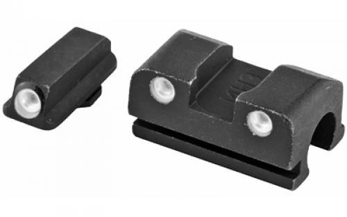 Meprolight Tru-Dot, Sight, Fits Walther P99 and PPQ, full and compact sizes, Green/Green 0188013101
