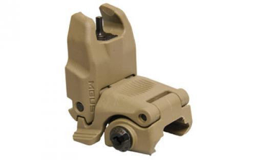 Magpul Industries MBUS Back-Up Front Sight Gen 2, Fits Picatinny Rails, Flip Up, Flat Dark Earth MAG247-FDE