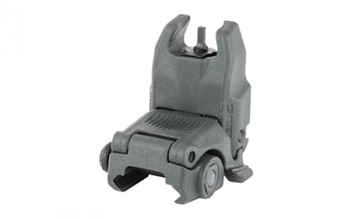 Magpul Industries MBUS Back-Up Front Sight Gen 2, Fits Picatinny Rails, Flip Up, Gray MAG247-GRY