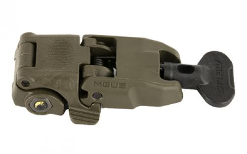 Magpul Industries MBUS Back-Up Front Sight Gen 2, Fits Picatinny Rails, Flip Up, Olive Drab Green MAG247-ODG