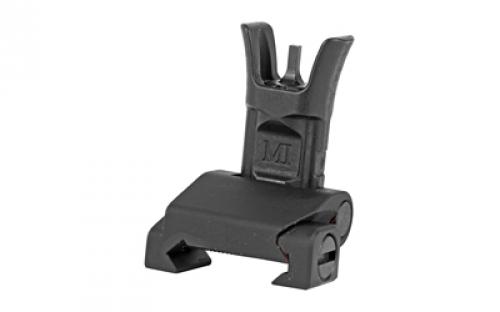 Midwest Industries Combat Rifle Front Sight, Low Profile, Mil-Spec Sight Height, Ordnance Grade Steel and 6061 Aluminum, Black Finish MI-CRS-F
