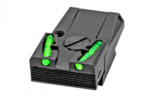 Hi-Viz Adjustable Rear Sight, Fits Ruger MK I/II/III/IV and 22/45, Includes Green, Red, and Black LitePipes MKAD211