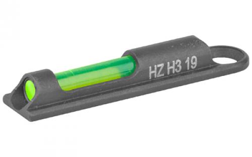 Hi-Viz LightWave H3, Fits Most Vent-Ribbed Shotguns with Removable Front Bead, Green Tritium/Fiber Optic Sight PMN301