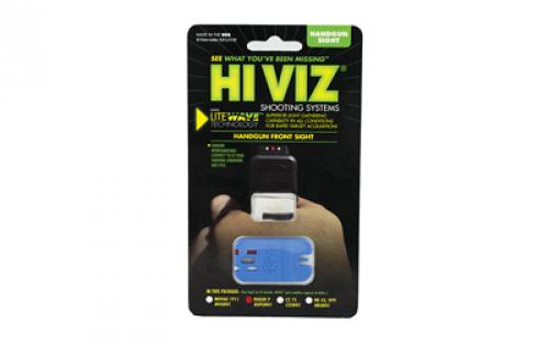 Hi-Viz Litewave Sight, Fits All Ruger P Series (except P85), Red, Green and White, Front Sight RGPLW01