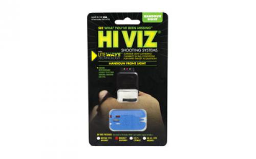 Hi-Viz Litewave Sight, Fits All Ruger P Series (except P85), Red, Green and White, Front Sight RGPLW01