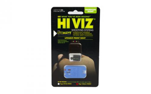 Hi-Viz Litewave Sight, Fits Ruger RedHawk, Red & Green, Front Sight RHLW01