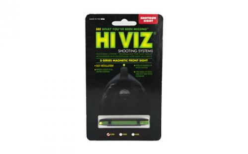 Hi-Viz Magnetic Front Sight, Fits Shotgun Rib .171-.265, Ultra Narrow, Green S200-G