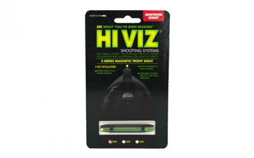 Hi-Viz Magnetic Front Sight, Fits Shotgun Rib .171"-.265", Ultra Narrow, Green S200-G