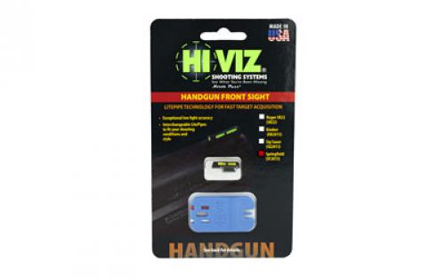 Hi-Viz Litewave Sight, Fits Springfield 1911, Front Sight, Include Litepipes and Key SF2015