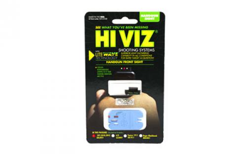 Hi-Viz Litewave Sight, Fits SR9, SR9 Compact, SR40, SR 40 Compact, Red & Green Front, Sight SRLW01